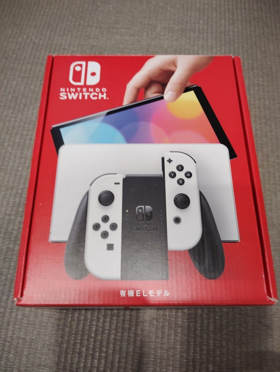 【美品】Switch 有機ELホワイト+純正キャリングケース 2024年購入 Nintendo Switch 有機ELモデル ホワイト+キャリングケース