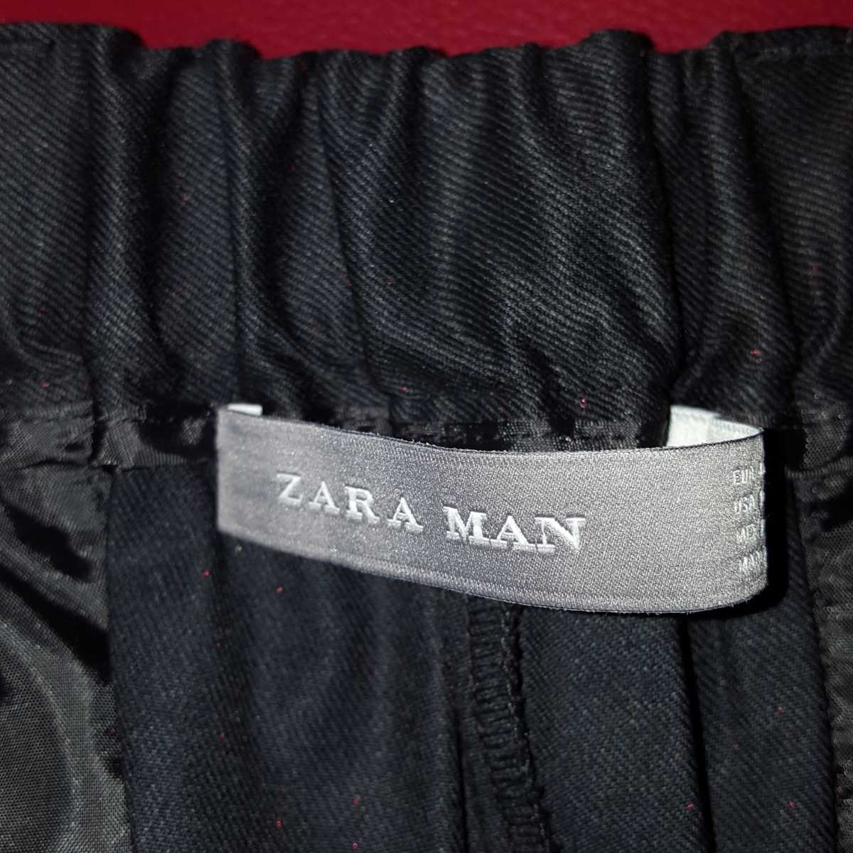 ★【美品】ZARA MAN ジャージ　パンツ　赤ライン　US36サイズ_画像4