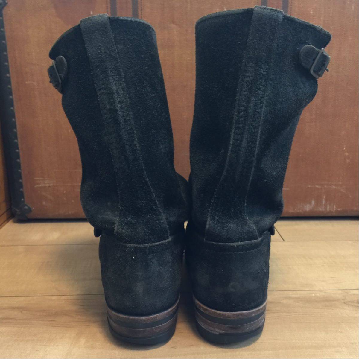 ウエスコ WESCO エンジニアブーツ BOSS ブラック スエード 9E의 상품
