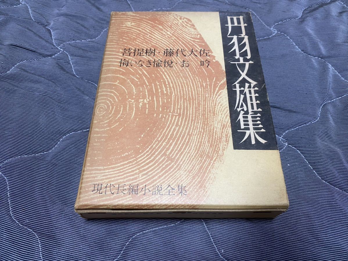 現代長編小説全集7『丹羽文雄集』講談社_画像1