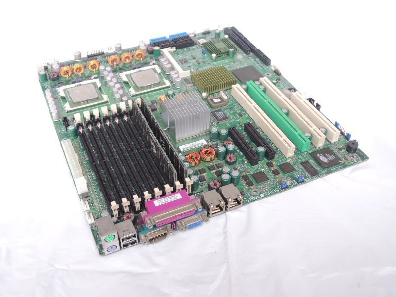 Supermicro X6DHT-G S604 Dual Xeon マザーボード Xeon 2.8GHzx2個/2G MEM付 動作画面有 その他