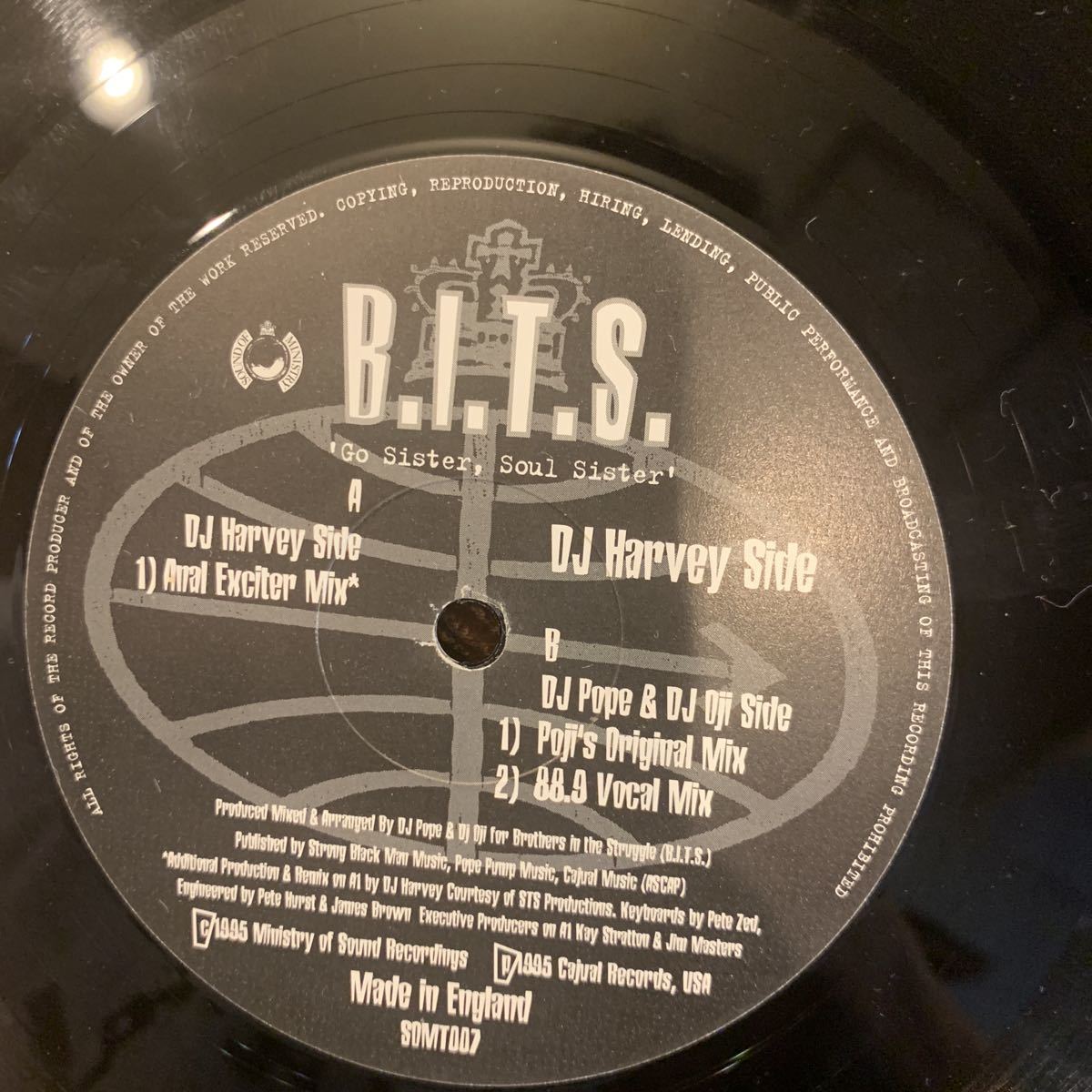 DJ HARVEY Brothers In The Struggle A Little Bit Of This, A Little Bit Of That б/у запись 