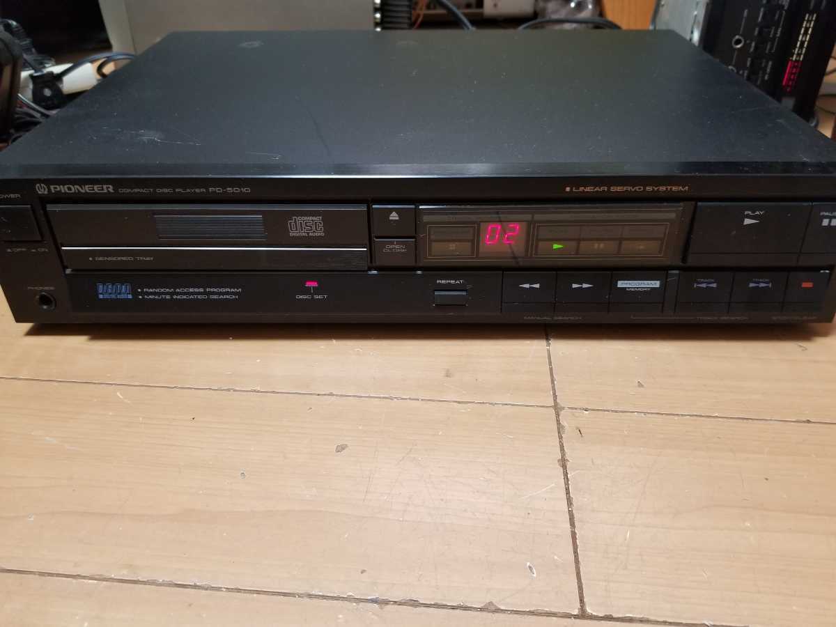 偉大な Pioneer CDプレーヤー PD-5010 中古 パイオニア - www.televallo.it