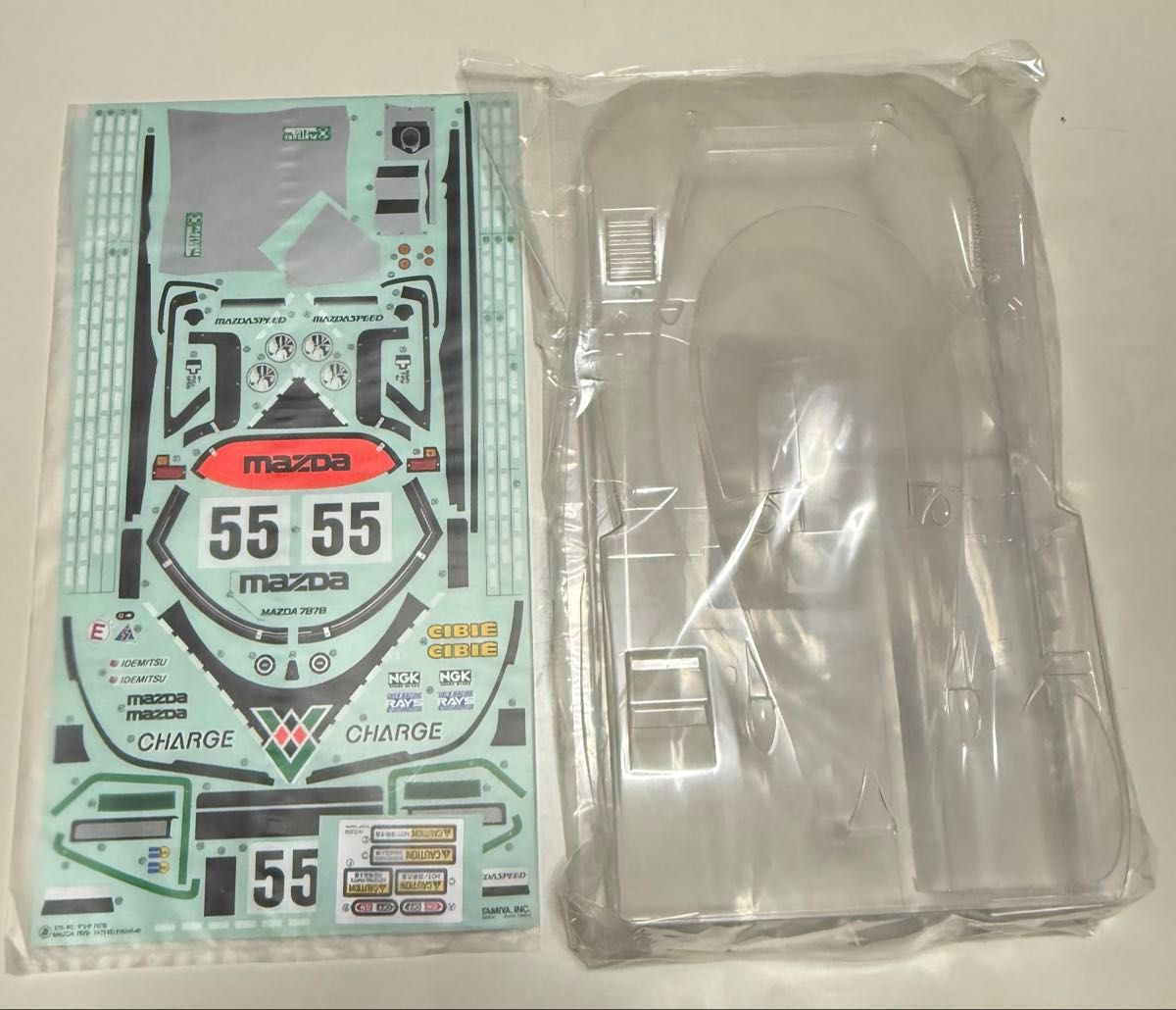 新品 タミヤ レナウン マツダ787B スペアボディ ステッカー タミヤ マツダ MAZDA 787B RCスペアボディ ステッカー 新品未