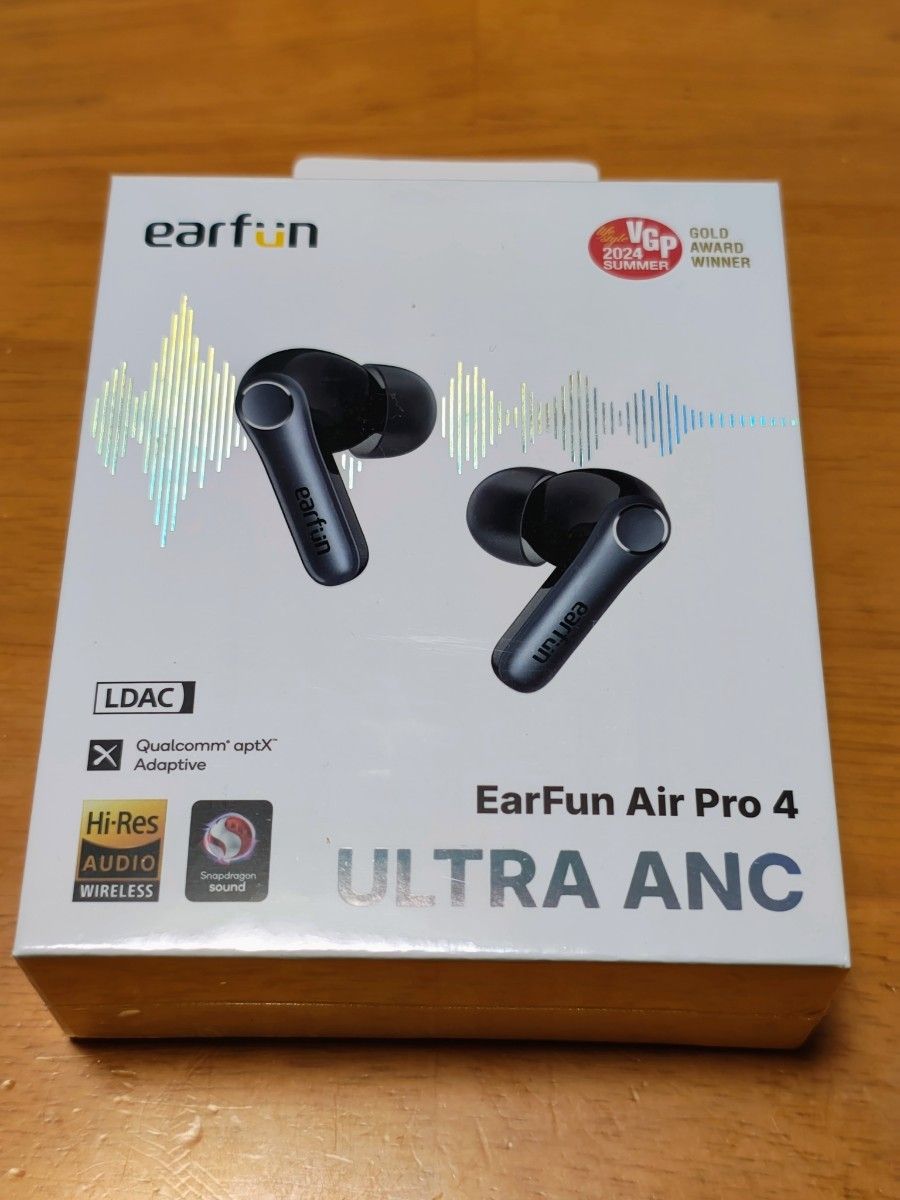 【新品未開封品】EarFun Air Pro 4 ブラック 新品未開封 EarFun Air Pro 4 ブラック Bluetooth ワイヤレス