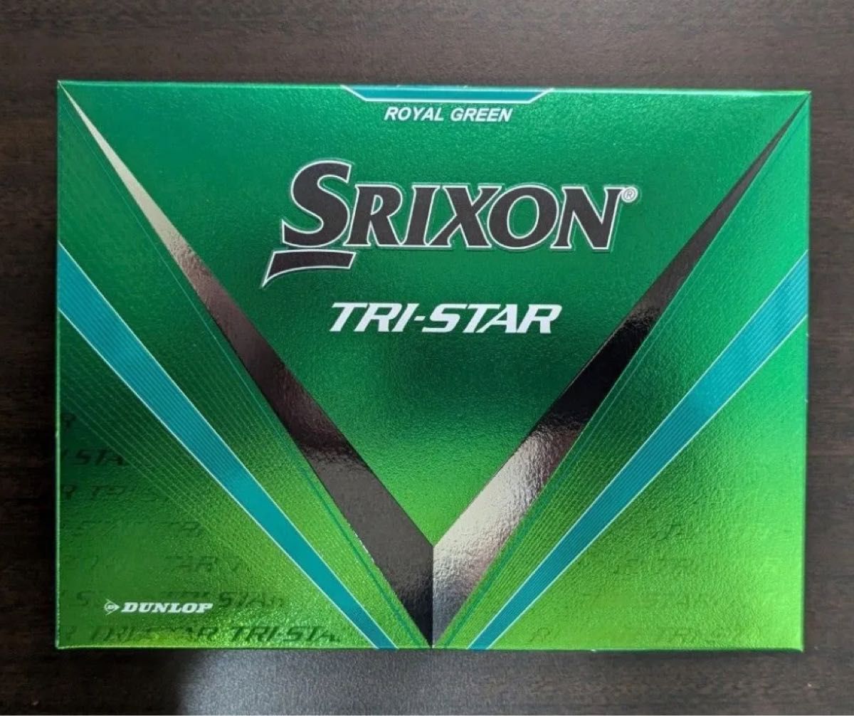 【4ダース48個・未使用・箱有】TRI-STAR トライスター ロイヤルグリーン 新品 スリクソン トライスター 2024年モデル ロイヤルグリーン 1