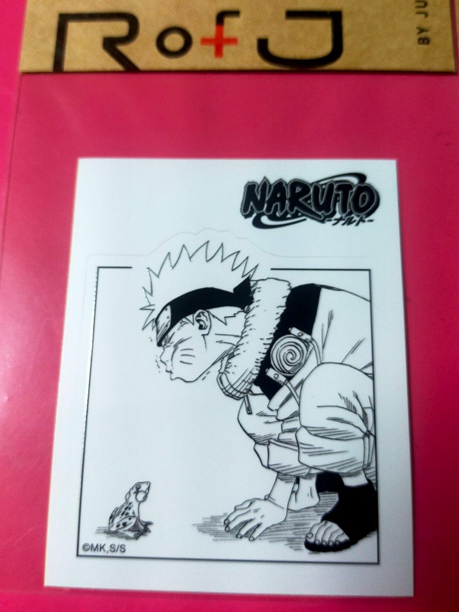 特典 NARUTO 期間限定ジャンプショップ ステッカー カード ブロマイド ナルト【NARUTOl】RofJ ジャンプショップ ステッカー 3枚組 POP