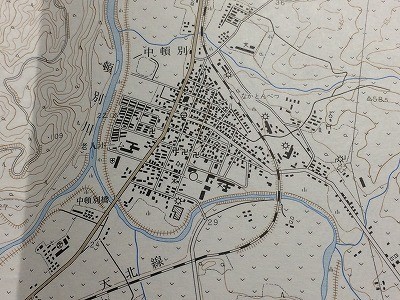 ヤフオク Mc01 地図 中頓別 北海道 昭和62年 地形図