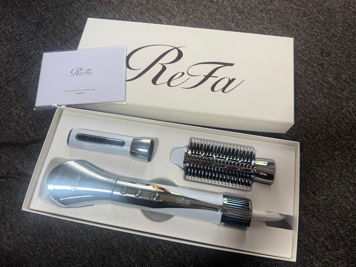 リファビューテック リセッター ほぼ新品未使用品 ほぼ未使用】 ReFa ビューテック リセッター ホワイト リファ 白