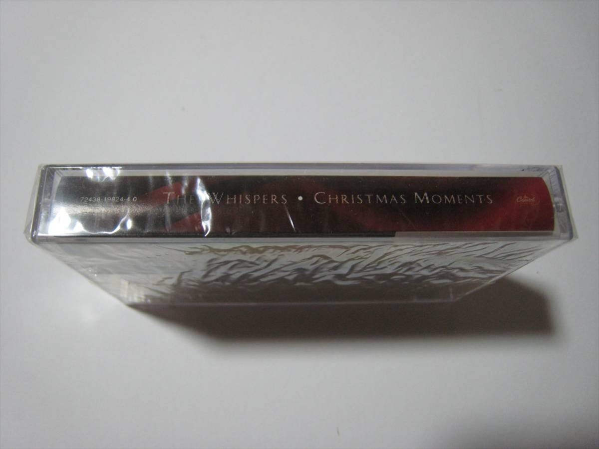 【カセットテープ】 THE WHISPERS / ★新品未開封★ CHRISTMAS MOMENTS US版 ウィスパーズ_画像3