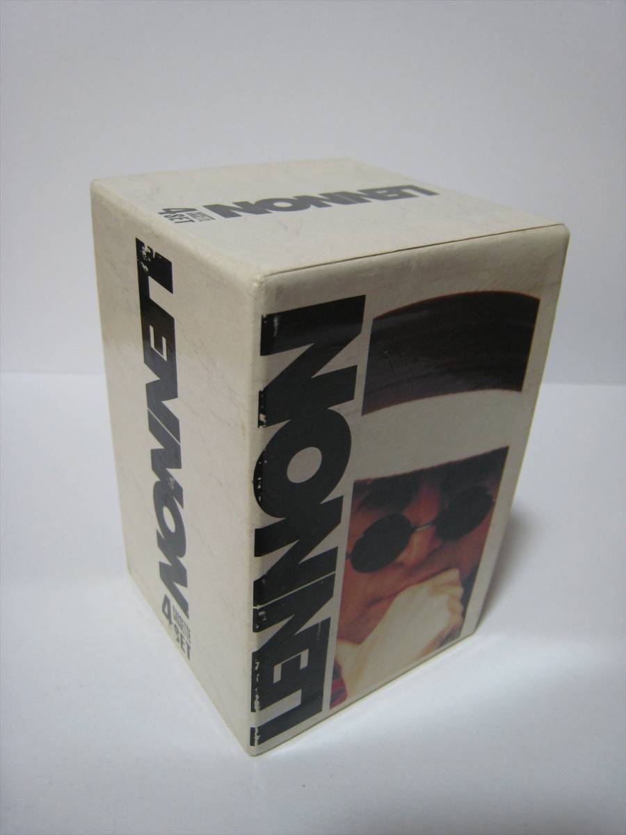 【カセットテープ】 JOHN LENNON / LENNON US版 4本組ボックス ジョン・レノン_画像1