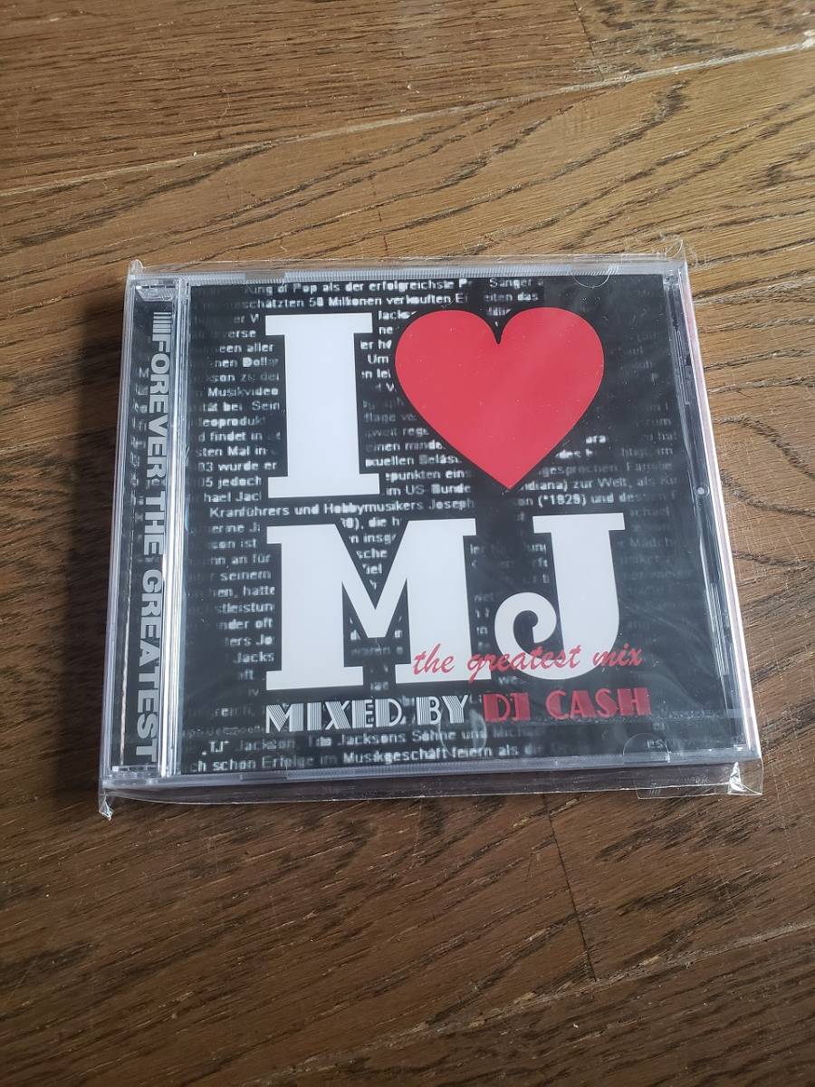 新品MIXCD I LOVE MJ DJ CASH マイケル・ジャクソン michael jackson muro kiyo missie komori _画像1