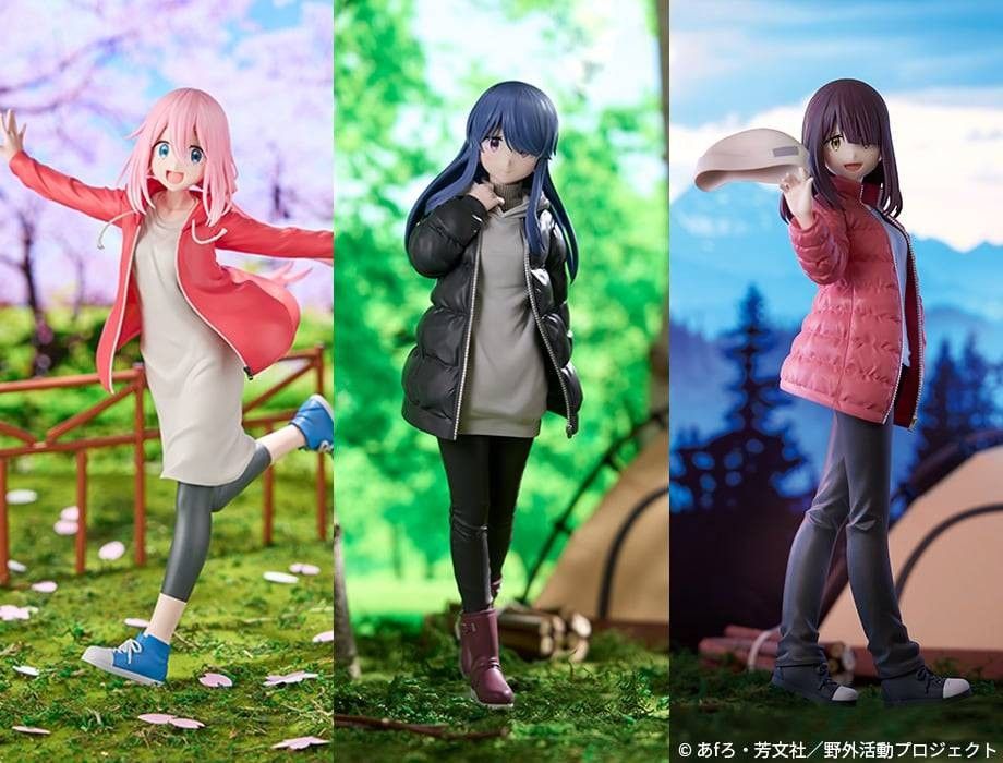 ※新作 送料無料 3個セット ゆるキャン 志摩リン 各務原なでしこ 土岐綾乃 新作 送料無料 3個セット ゆるキャン SEASON3 各務原なでしこ