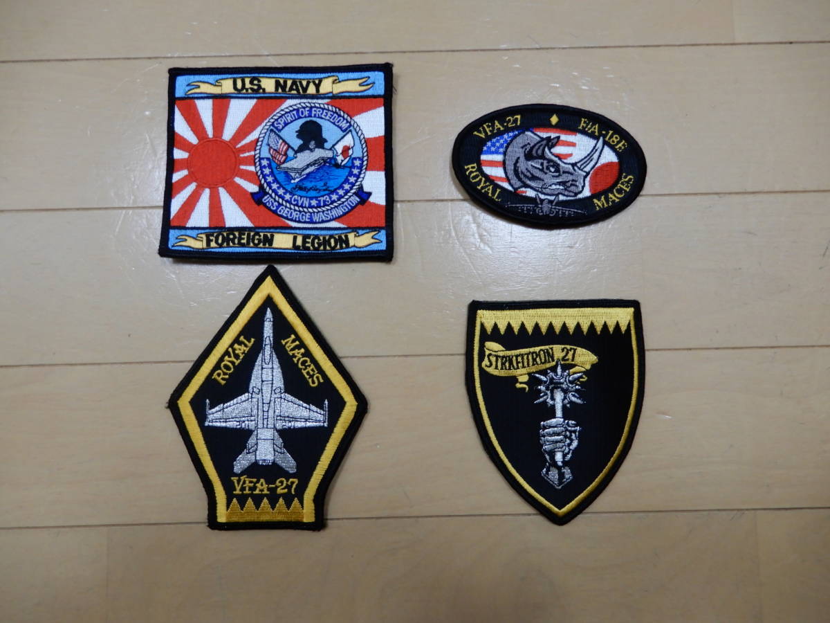 ロスコ　ROTHCO 子供服　BDU デジタル　迷彩服上下　米海軍 VFA-27Royal Maces航空機パッチ付き_画像4