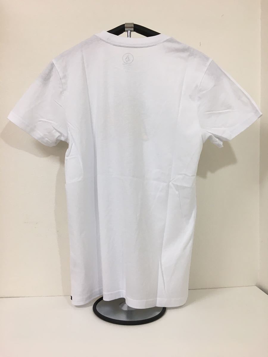 VOLCOM ボルコム AF522031WHT メンズS 半袖Tシャツ プリントティー PrintTee タコス Tocos 白色 ホワイト ヴォルコム カットソー 送料無料_画像4