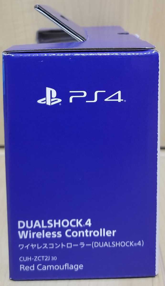 新品 未開封 デュアルショック 4 SONY PlayStation4 DUALSHOCK4 純正 ワイヤレス コントローラー PS4 レッド・カモフラージュ CUH-ZCT2J30