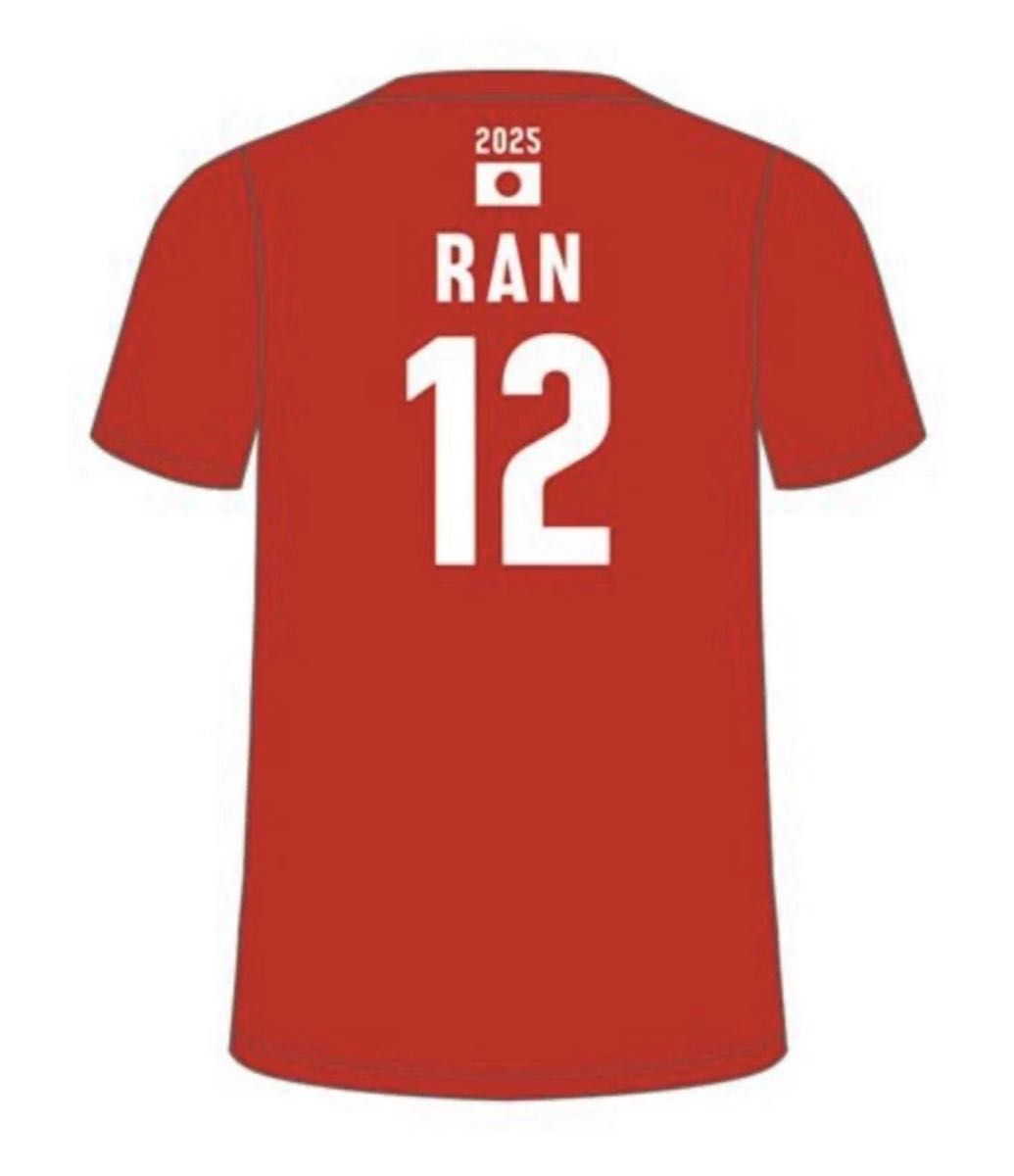 男子バレー 髙橋藍2024年応援Tシャツ*Lサイズ 髙橋藍 応援Tシャツ バレーボール 男子 Lサイズ 高橋藍 藍 髙橋