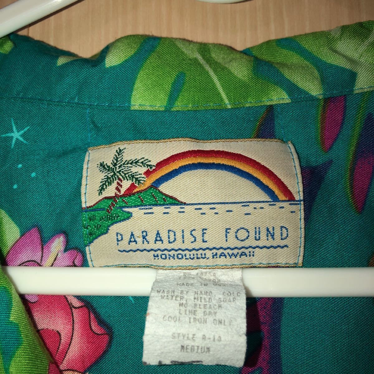 早い者勝ち!! paradise found アロハシャツ ハワイアン