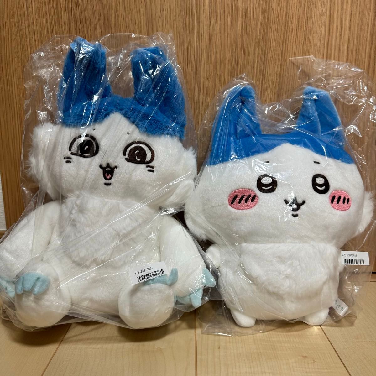 パラレル ハチワレ ぬいぐるみ 3点セット 新品未使用 全2種セット ちいかわパラレルワールド BIG