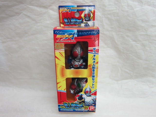 ! finger doll set * Kamen Rider Blade & galley n* poppy * out of print hook toy * unused goods *!