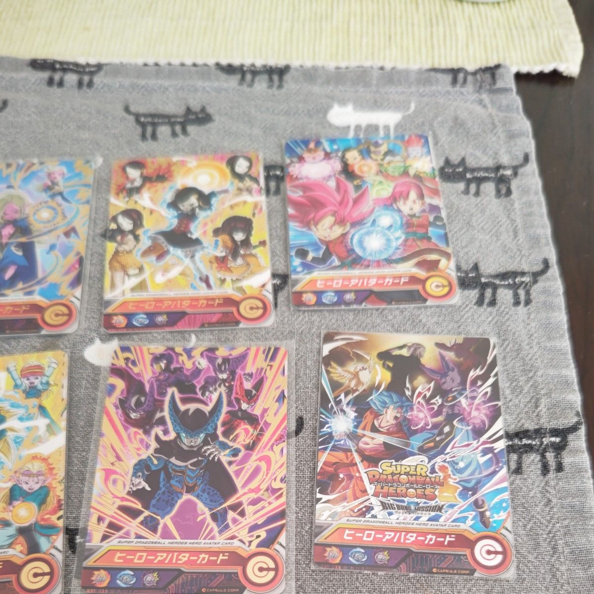ヒーローアバターカード 9枚 ドラゴンボールヒーローズアバターカード9枚|Yahoo!フリマ(旧