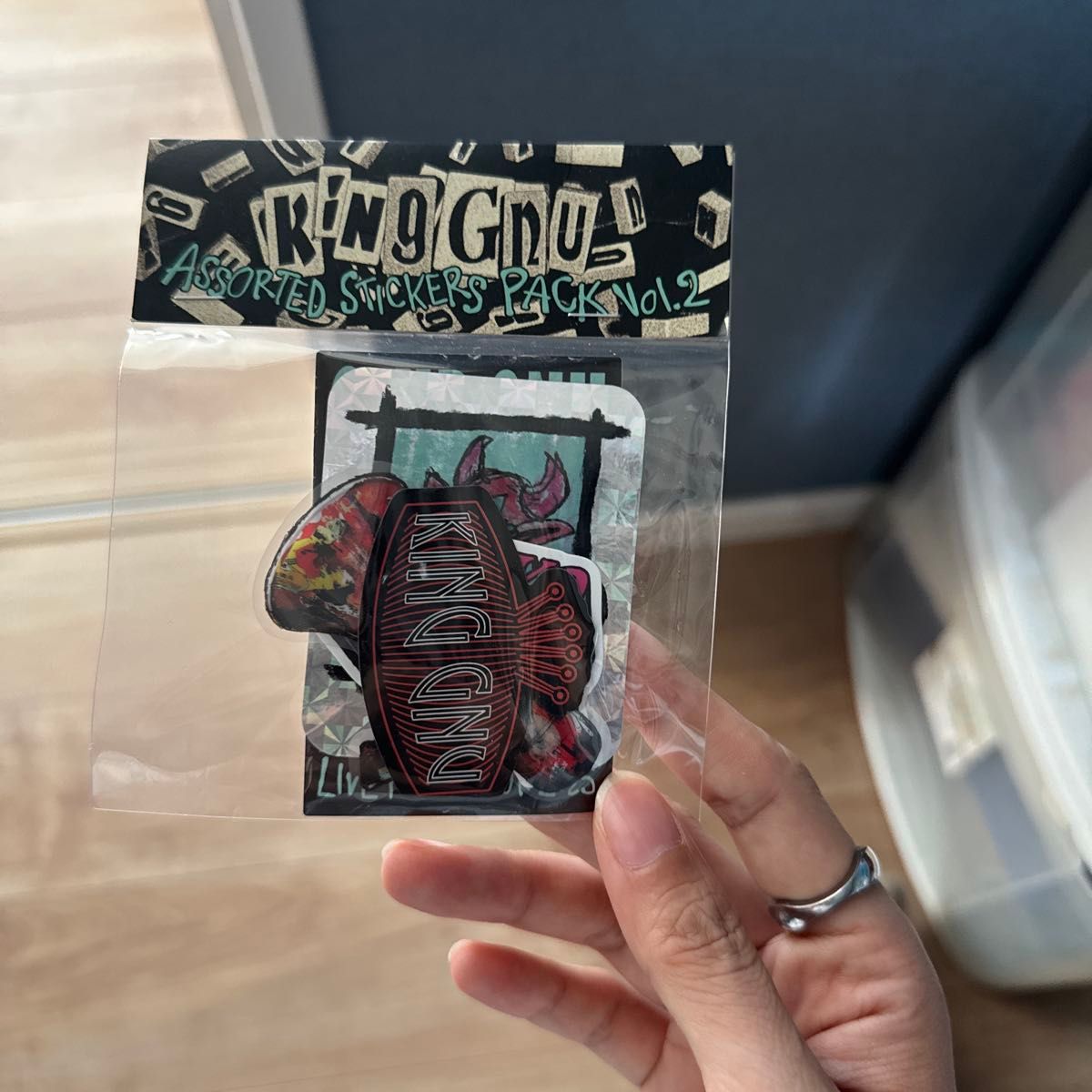 【三ヶ日限定】King gnu ステッカー セット KING GNU ASSORTED STICKERS PACK Vol 2 ステッカーセット 未