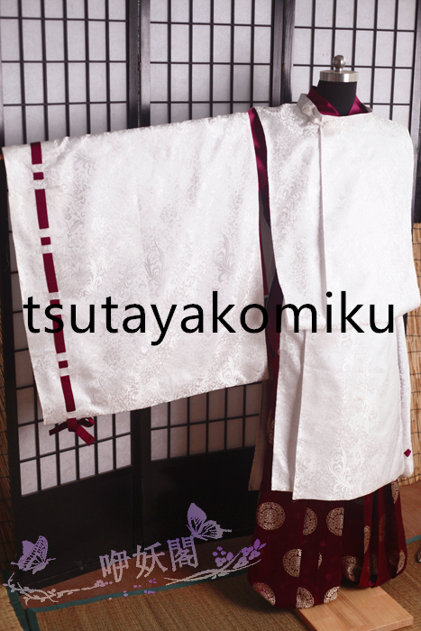 コスプレ衣装 陰陽師 コスチューム サテン製 正統狩衣風 帽子 コスプレ衣装 陰陽師 コスチューム サテン製 正統狩衣風 帽子