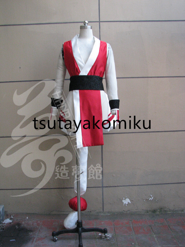 KOF97 不知火舞忍者制服 コスプレ衣装+コスプレ道具 扇セット 風 KOF97 不知火舞忍者制服 コスプレ衣装+コスプレ道具 扇セット 風