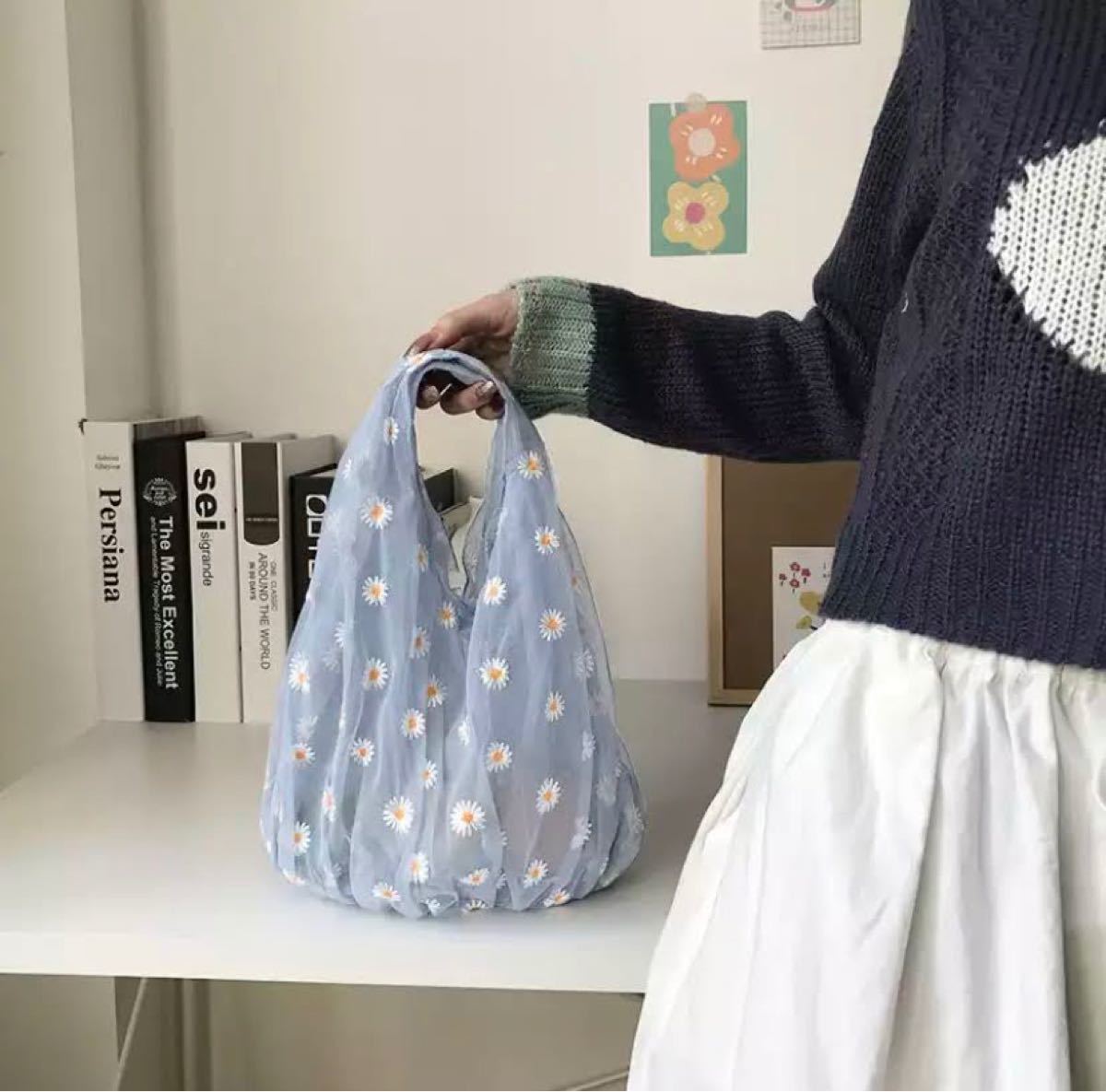 Paypayフリマ Zara同型 ss 新品未使用 刺繍入りチュールバケットバッグ Paypayフリマ Zara同型 ss 新品未使用 刺繍入りチュールバケットバッグ