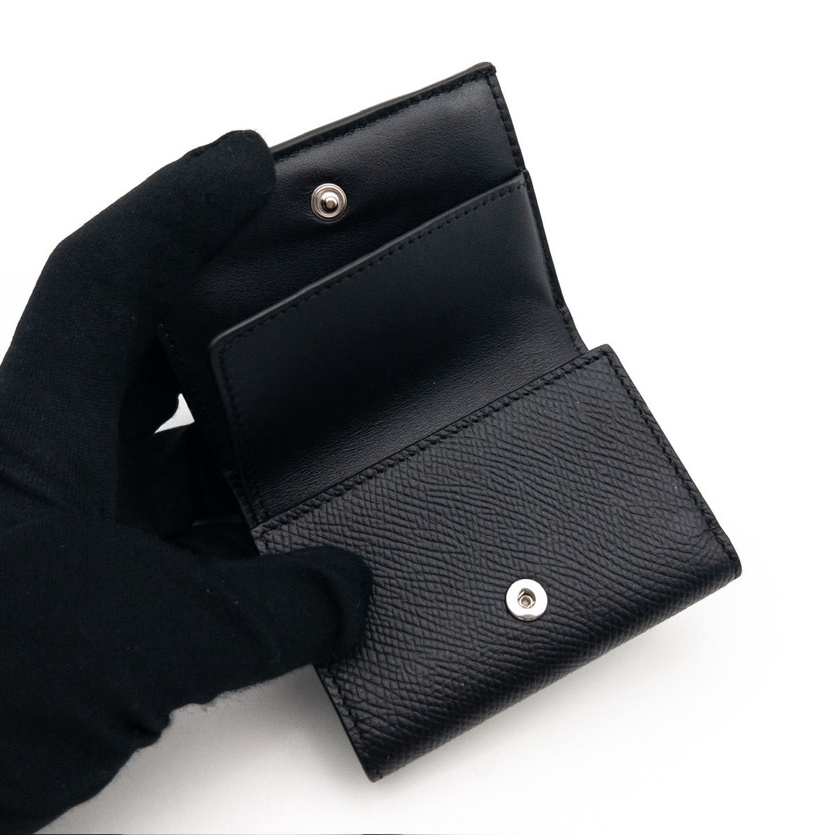 値下げ中!超美品!CELINE コンパクトウォレット 超極美品】CELINE フォールデッドコンパクトウォレット 三つ折り
