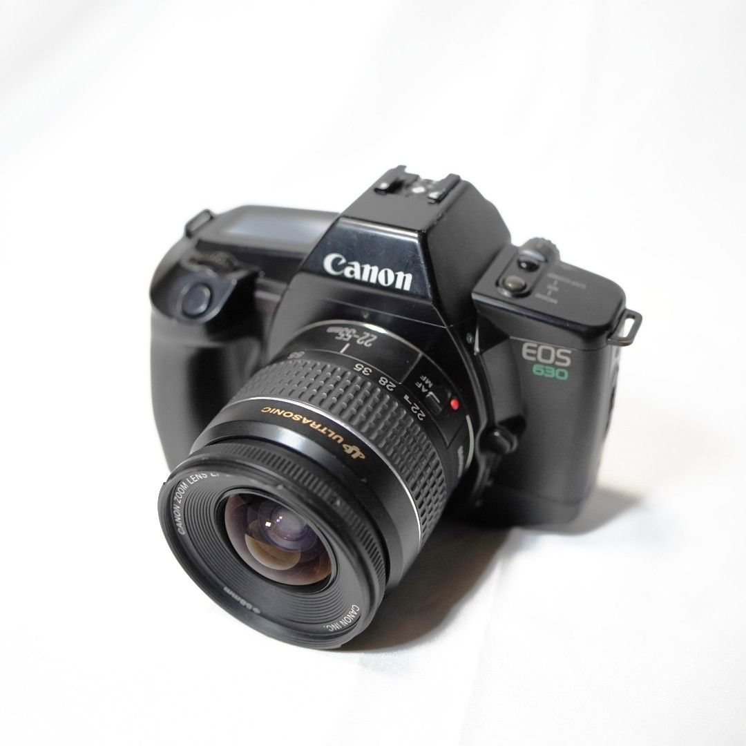 動作確認クリーニング済 Canon EOS 630 フィルム一眼レフ Canon EOS 630 フィルム一眼レフカメラ + 広角ズームレンズ