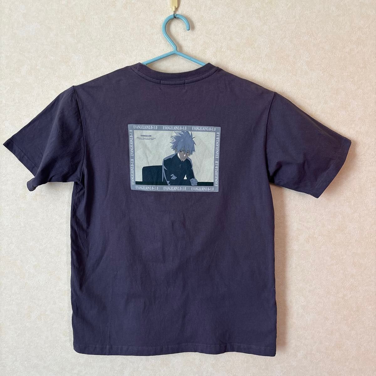 新世紀エヴァンゲリオン Tシャツ XLサイズ 漫画 アニメ 映画 ゲーム カヲル シン・エヴァンゲリオン 劇場版 コラボTシャツ 渚カヲル Mac