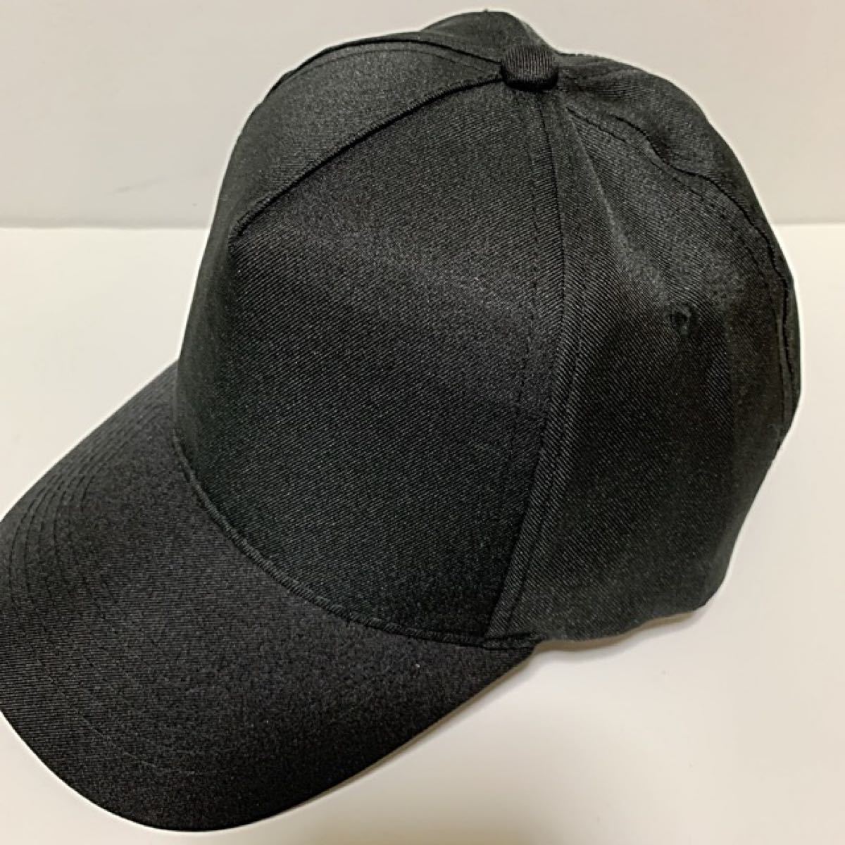 キャップ帽子　黒