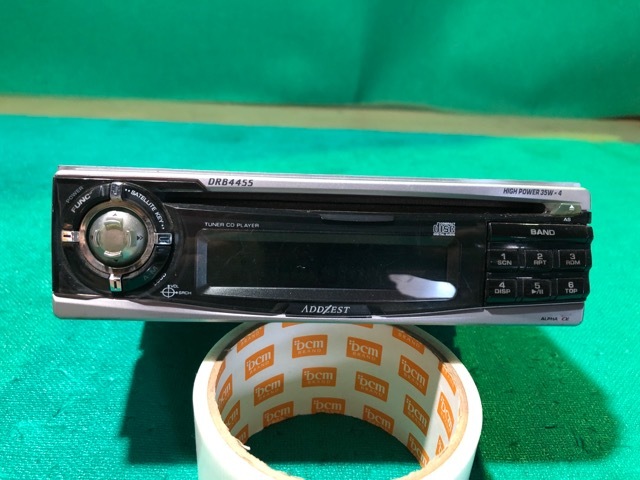  Addzest CD player DRB4455 present condition goods 