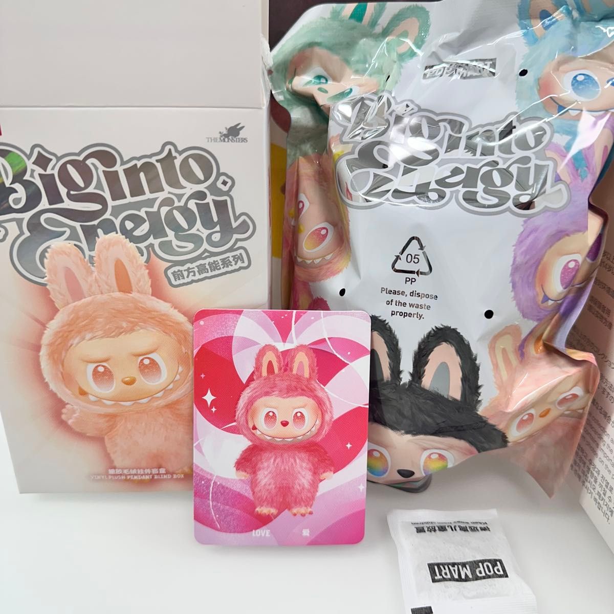 ② 正規品・未開封 ラブブ labubu Big into Energy 2箱 正規品 ラブブ Big Into Energy labubu LOVE POPMART THE