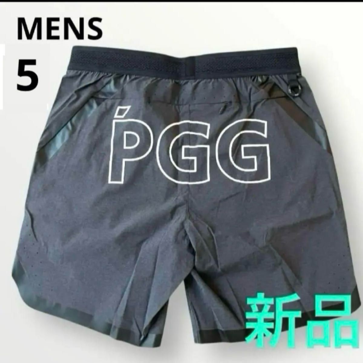 パーリーゲイツ ハーフパンツ ショートパンツ メンズ サイズ5 新品【PGG】パーリーゲイツ ストレッチ ショート ハーフパンツ