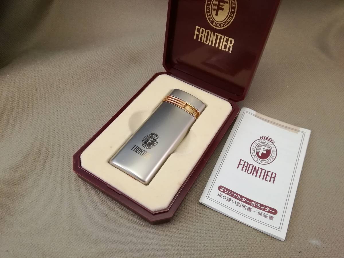  прекрасный товар сделано в Китае окно Mill turbo lighter | Frontier * серебряный коврик ( в коробке )* исправно работающий товар 