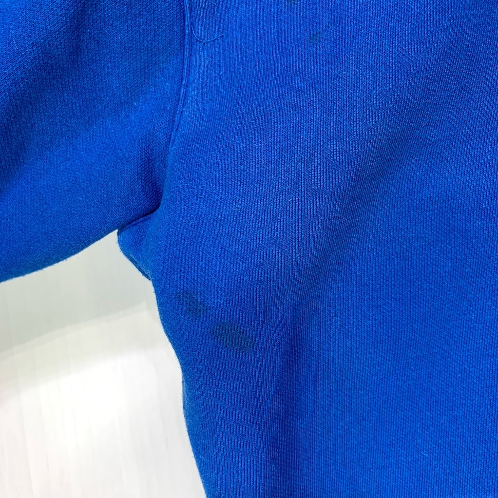 puma スウェット トレーナー Sサイズ プーマ メンズ 古着 ブルー ネイビー 青 紺 ロゴ ピューマ_画像6