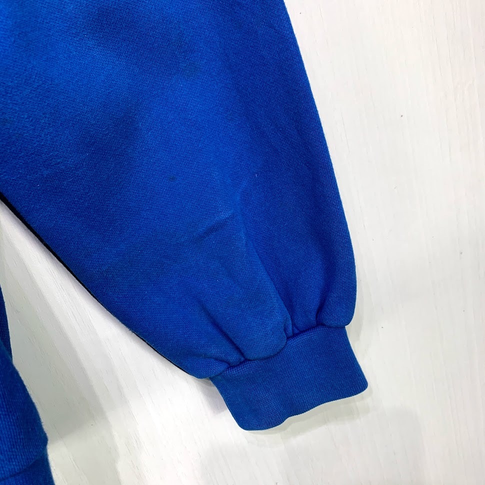 puma スウェット トレーナー Sサイズ プーマ メンズ 古着 ブルー ネイビー 青 紺 ロゴ ピューマ_画像7