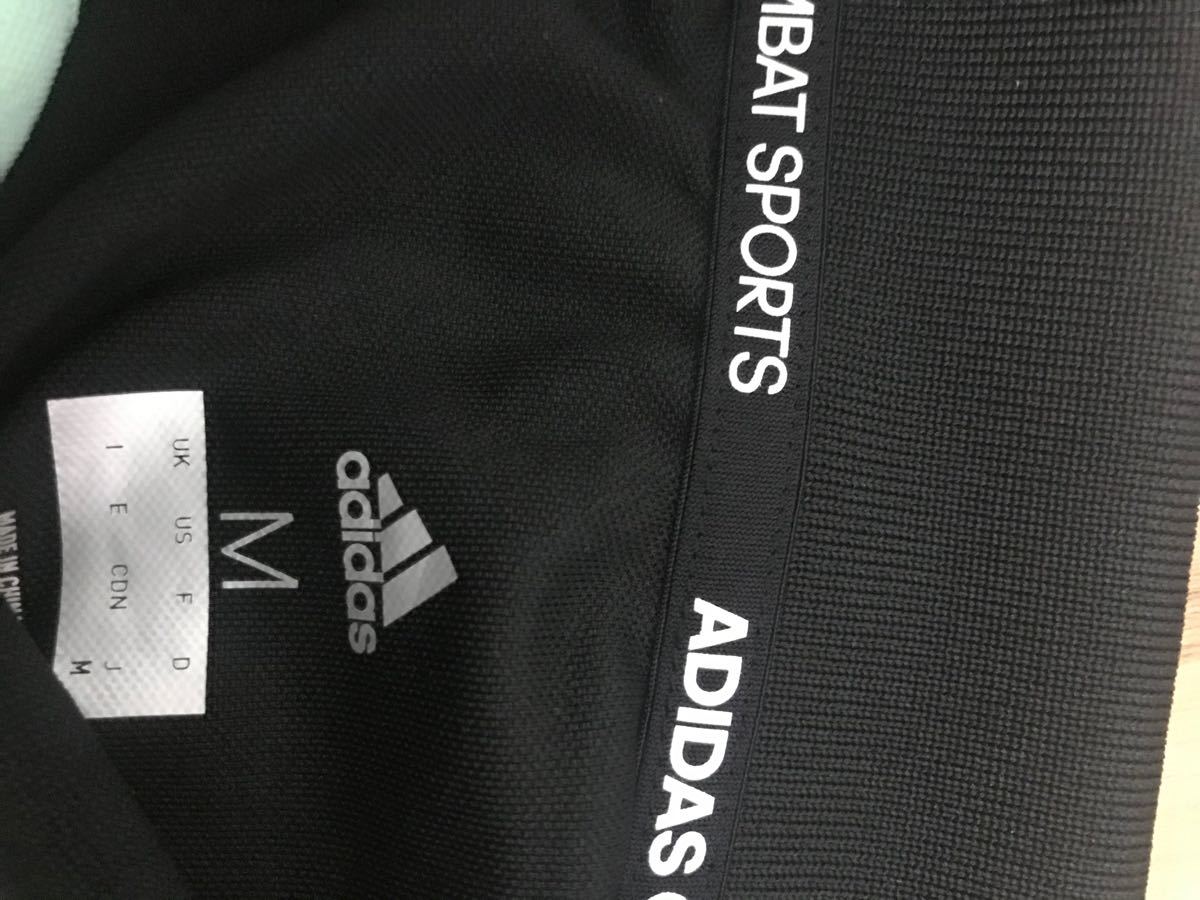 adidas アディダス ポロシャツ・Mサイズ