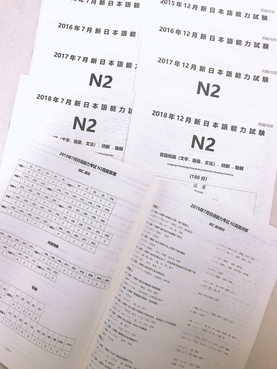 Paypayフリマ Jlpt N2 日本語能力試験過去問 聴解音声付き Paypayフリマ Jlpt N2 日本語能力試験過去問 聴解音声付き