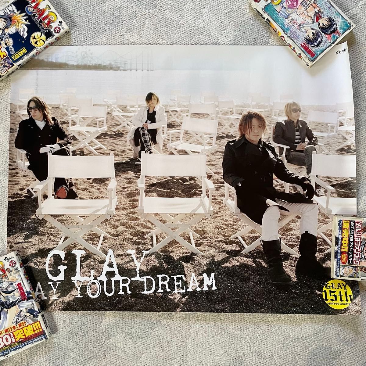 非売品 GLAY 店頭ポスター 限定Tシャツ パンフレット まとめ売り GLAY ポスター まとめ売り グッズ 当時物 Poster|Yahoo!フリマ