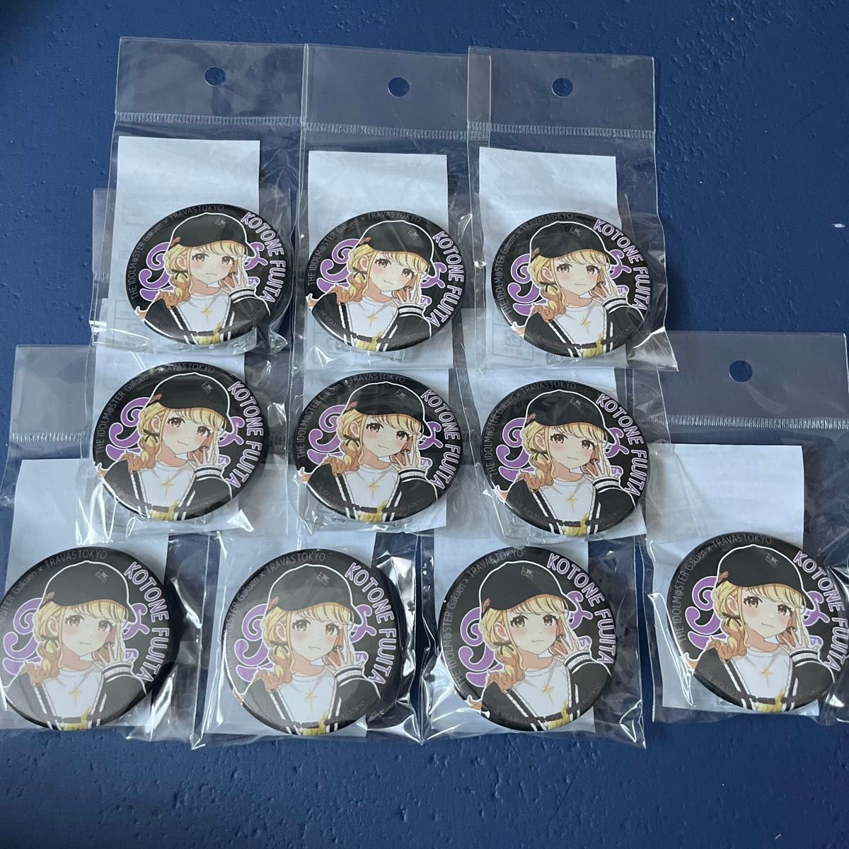 学園アイドルマスター 藤田ことね 24ハロウィン缶バッジ12点セット 学園アイドルマスター 藤田ことね 10点セット トラバス