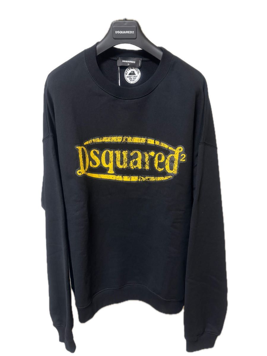 DSQUARED2 スウェットシャツ 新品 DSQUARED2 ディースクエアード トレーナー スウェット