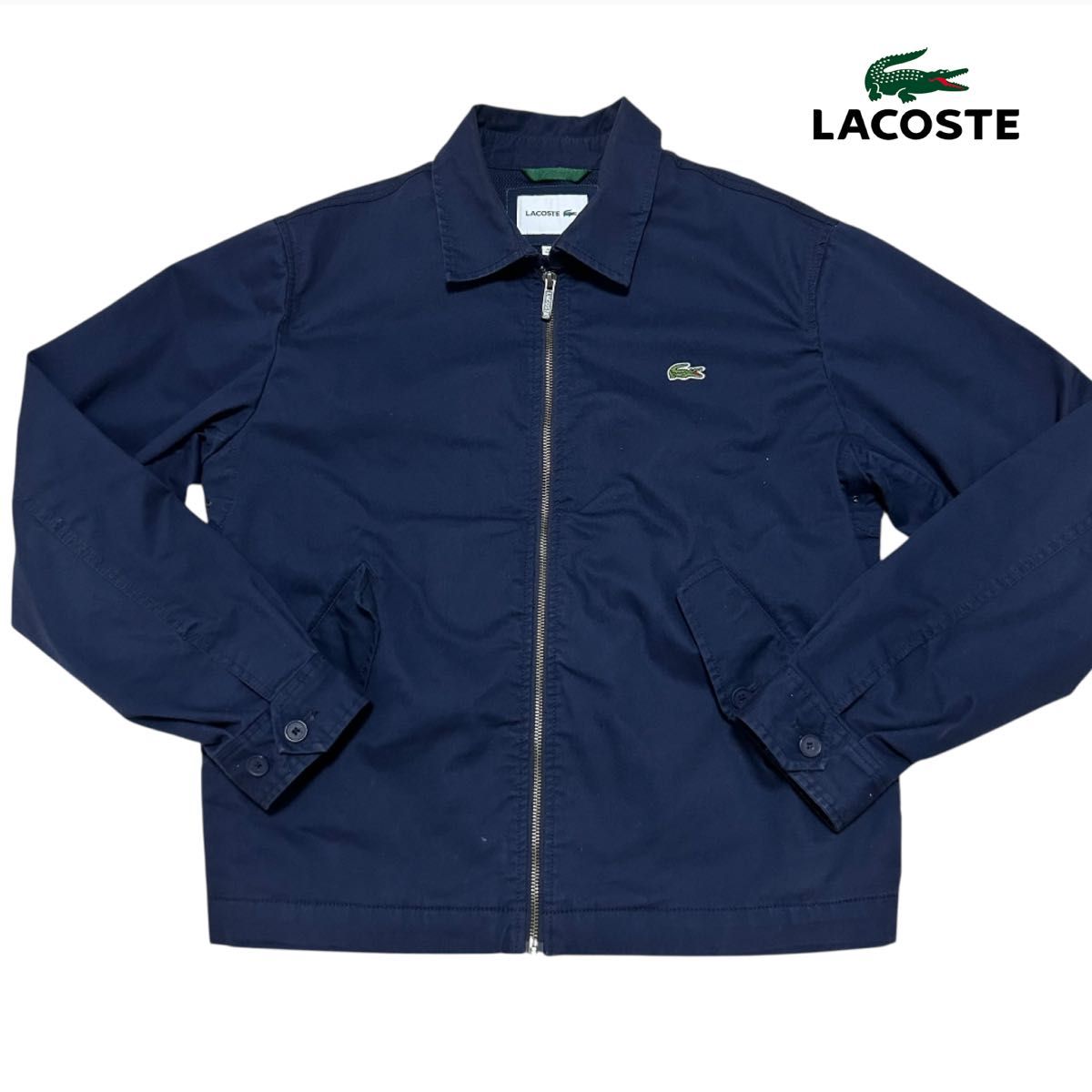 【美品】 LACOSTE ラコステ ジャケット ブルゾン ラコステ ジャケット ブルゾン 未使用に近い 極美品 価格交渉OK