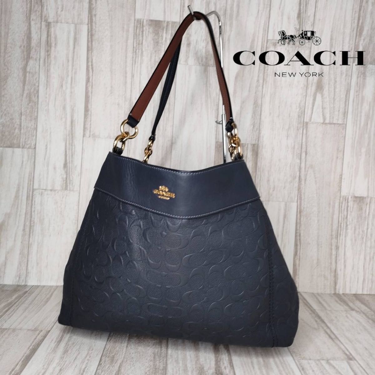 50 COACH コーチ トートバッグ ハンドバッグ COACH コーチ シグネチャー トートバッグ ハンドバッグ 50