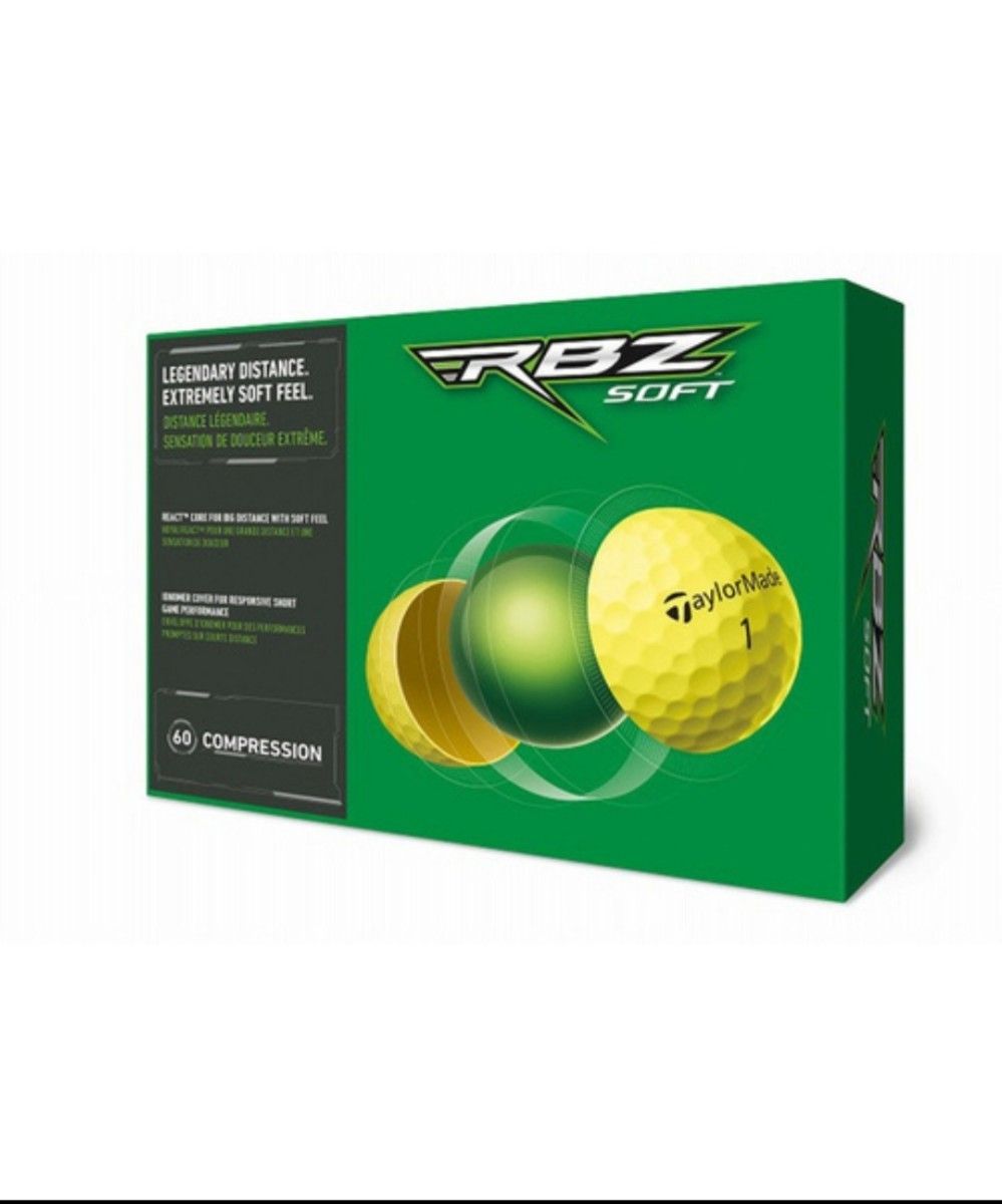 【新品】 テーラーメイド ゴルフボール RBZ ソフト イエロー 3ダース 黄色 新品 TaylorMade テーラーメイド RBZ ソフト イエロー ボール