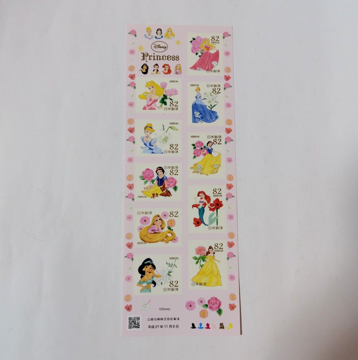 切手① Disney50周年記念切手シート 3種類 記念切手 シール切手 グリーティング切手 ディズニー