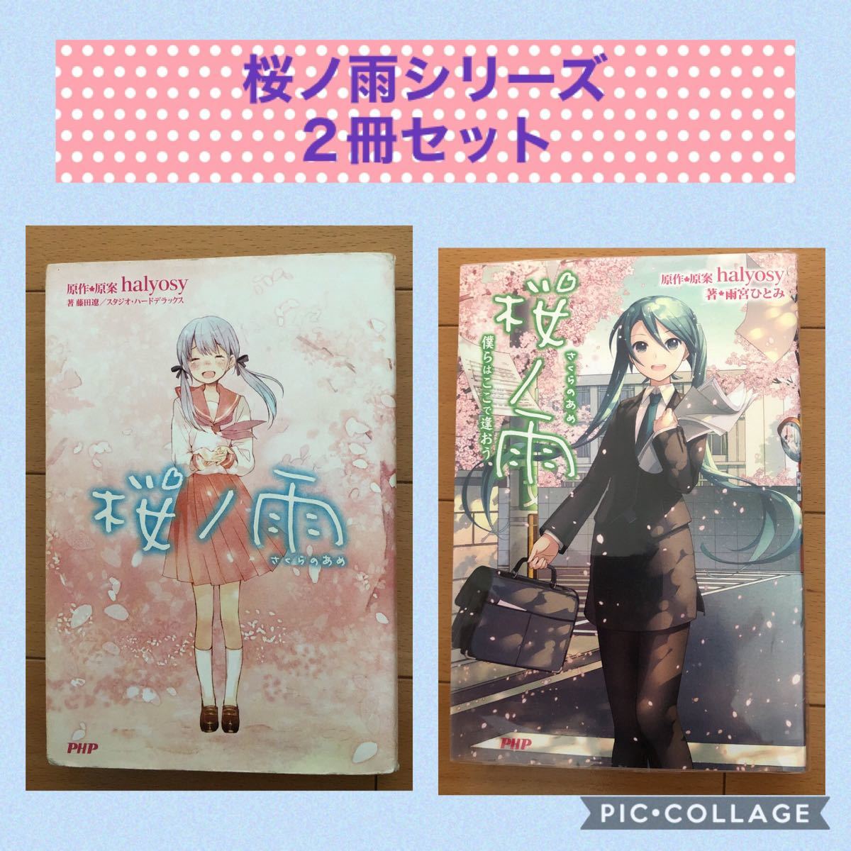 Paypayフリマ 桜ノ雨シリーズ 2冊セット