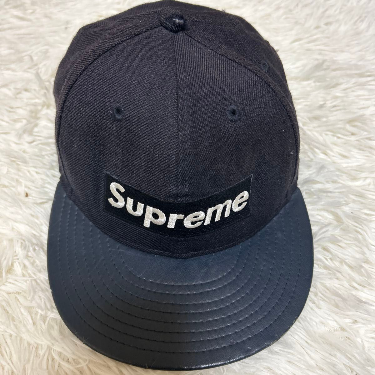 Supreme New Era 59FIFTY ブラック カップヘッドキャップ Supreme 59FIFTY 黒キャップ 7 1/4|Yahoo!フリマ(旧PayPayフリマ)